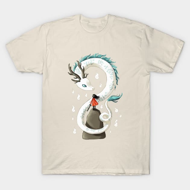 Dragon spirit T-Shirt by Freeminds